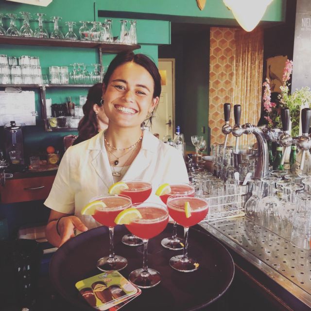💖 Mees 💖 en Limoncello Blush🍸 #cocktail #barherberg #tropischeverrassing